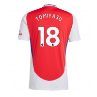 Maglia Calcio Arsenal Takehiro Tomiyasu #18 Prima Divisa 2024-25 Manica Corta